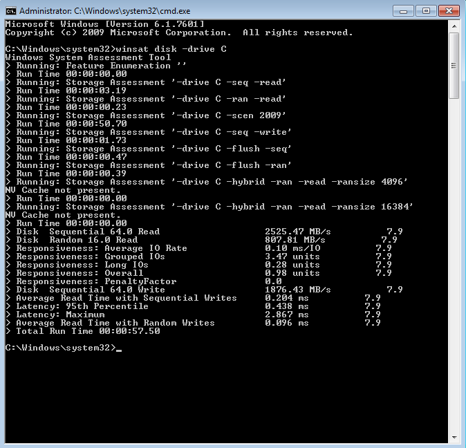 Disk Benchmark